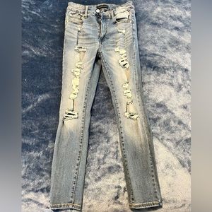 aeropostale ripped jeans